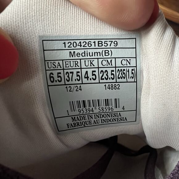 Brooks Adrenaline GTS 24 Supportive Womens 6.5 Purple Running Shoes Sneakers - Picture 14 of 16